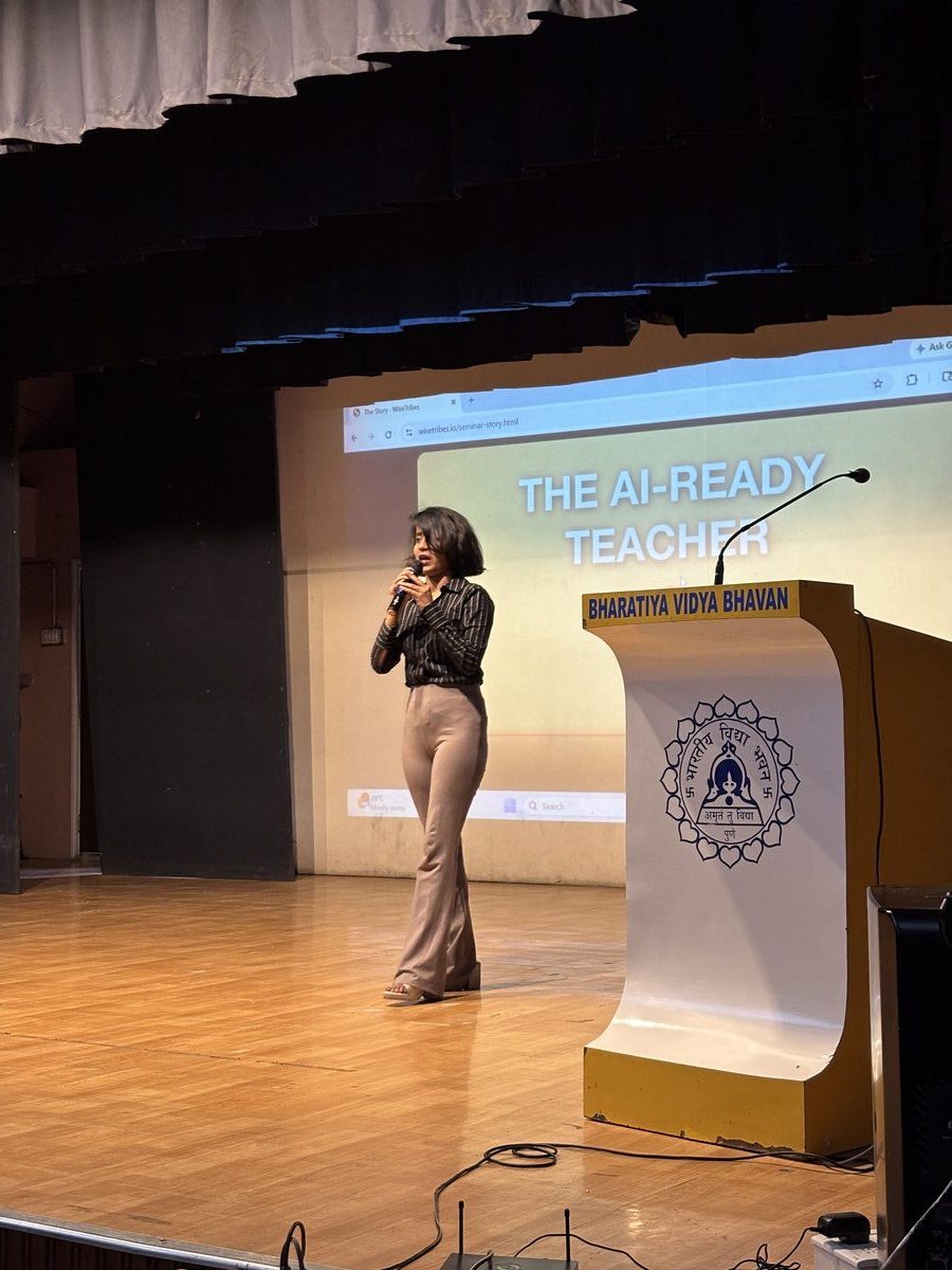 A WiseTribes session on becoming an AI-ready teacher